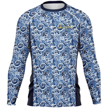 Chokefish™ Long Sleeve Rashguard Maori Men's Shirt-010